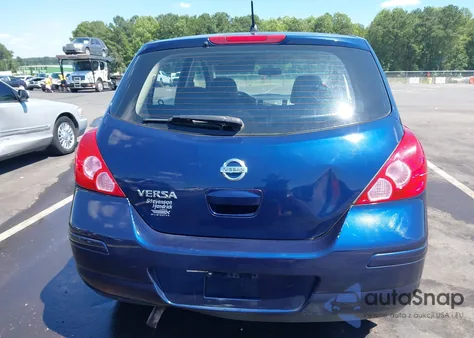 2008 Nissan Versa 1.8S из США, поврежденный, VIN 3N1BC13E68L368293
